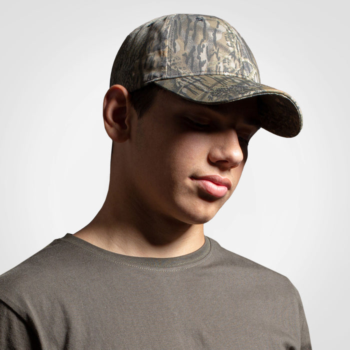 Basic 6 Panel Camo Cap